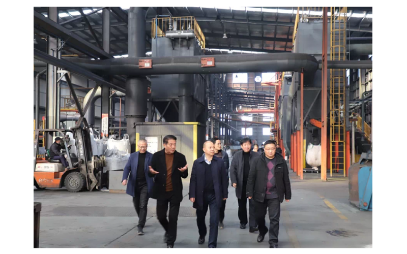 郎溪縣委書記嵇文一行蒞臨海達調(diào)研指導